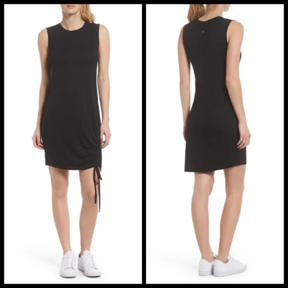 💕ZELLA💕 Post Studio Dress All Day Athletic Dress Athleisure Black XS NWT